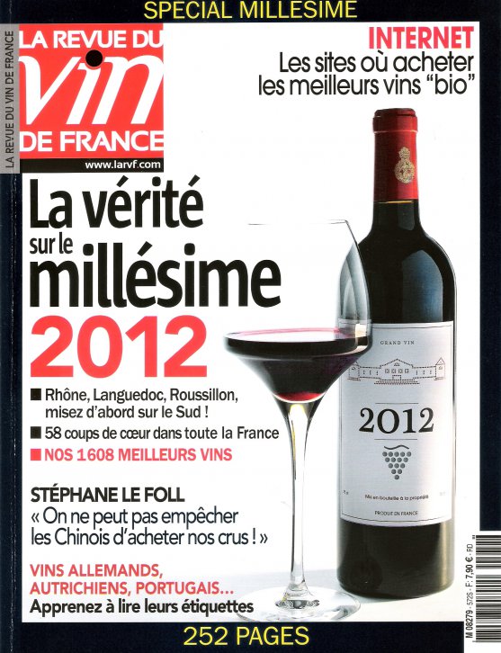 Revue des Vins de France 2012